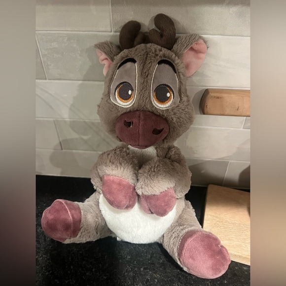 Disney Other - Disney Babies Disney Park FROZEN BABY SVEN PLUSH Stuffed Animal Toy 12"